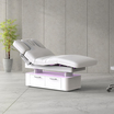 Lit Spa Oken 4 Moteurs Blanc Silverfox