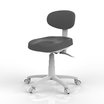 Tabouret Sun Skai Gris SilverFox