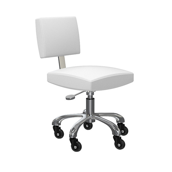 Tabouret PACHA Blanc Petit Verin