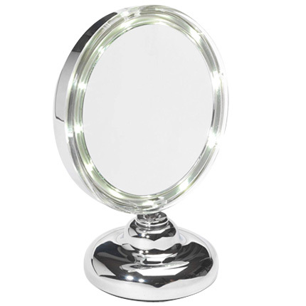 Miroir à LED Ø 13cm Grossissant x8