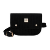 Pochette Velours Chaine + Ceinture Noire Elise et Lise