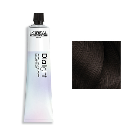 Coloration DiaLight N°5.12 Châtain Clair Cendré Irisé L'Oréal Professionnel 50ml