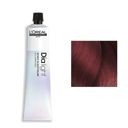 Coloration DiaLight N° 6.66 Blond Foncé Rouge Intense L'Oréal Professionnel 50ml