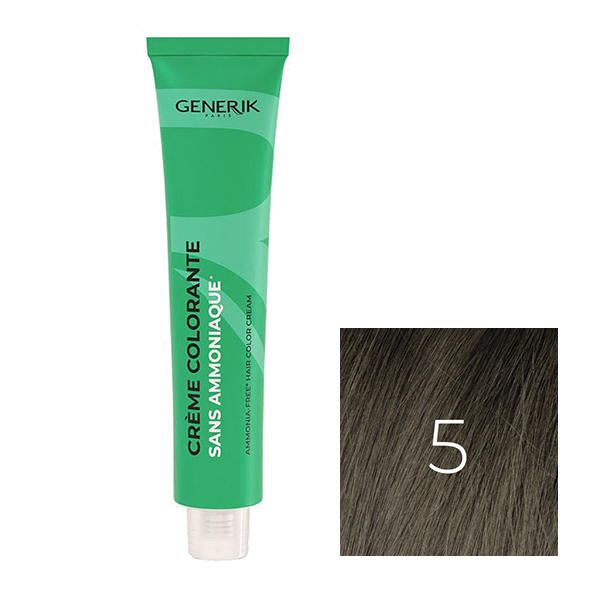 Coloration Sans Paraben N°5 Châtain Clair 100ml