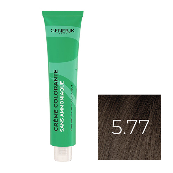 Coloration Sans Paraben N°5,77 Châtain Clair Marron Intense 100ml