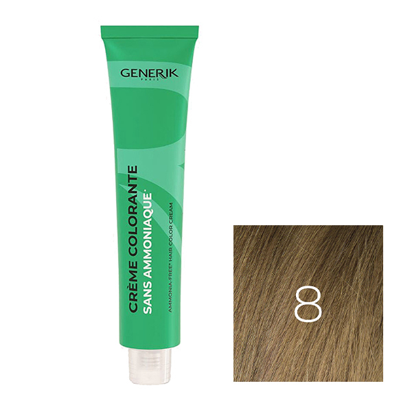 Coloration Sans Paraben N°8 Blond Clair 100 ml