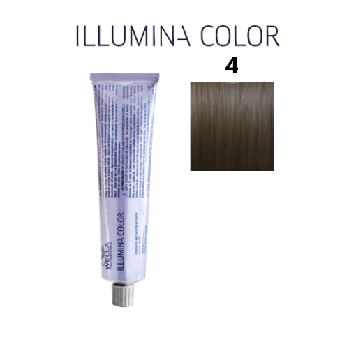 Coloration Illumina N°4 Wella 60ml