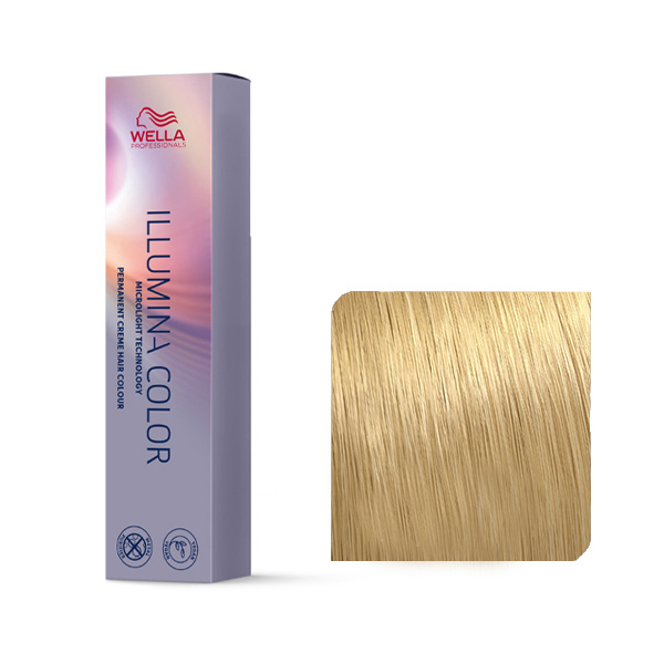 Coloration Illumina Color N°9.37 Blond Très Clair Doré Marron Wella 60ml