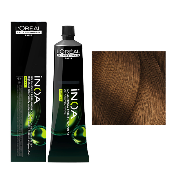 Inoa N° 7.34 Blond Doré Cuivré L'Oréal Professionnel 60gr