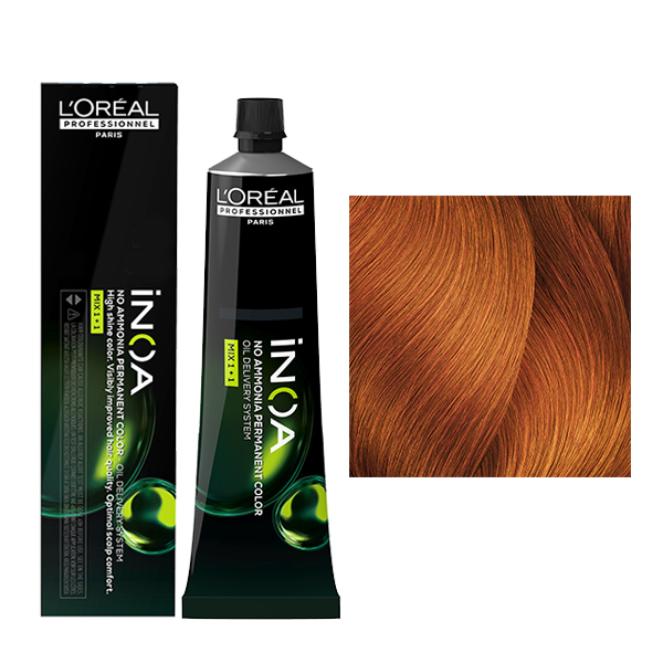 Inoa N° 7.44 Blond Cuivré Intense L'Oréal Professionnel 60ml