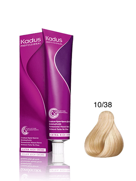 Coloration Permanente Kadus N°10/38 60ml