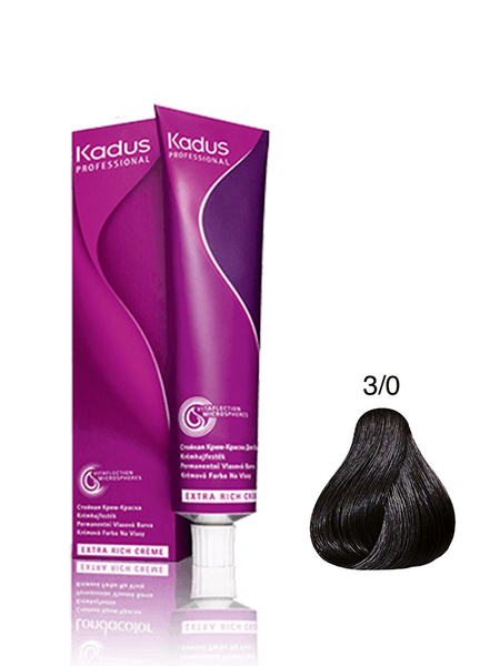 Coloration Permanente Kadus N°3/0 60ml