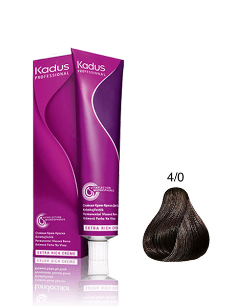 Coloration Permanente Kadus N°4/0 60ml