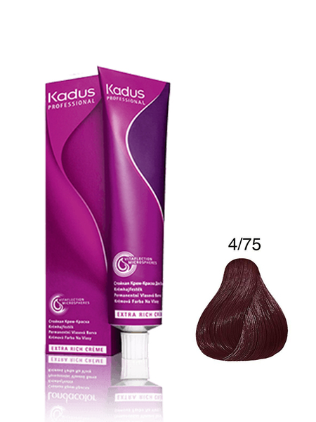 Coloration Permanente Kadus N°4/75 60ml