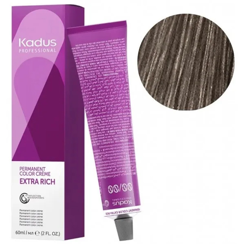 Coloration Permanente Kadus N°7,18 - Blond Cendré Perle - 60ml