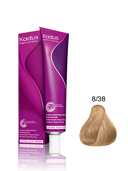 Coloration Permanente Kadus N°8/38 60ml