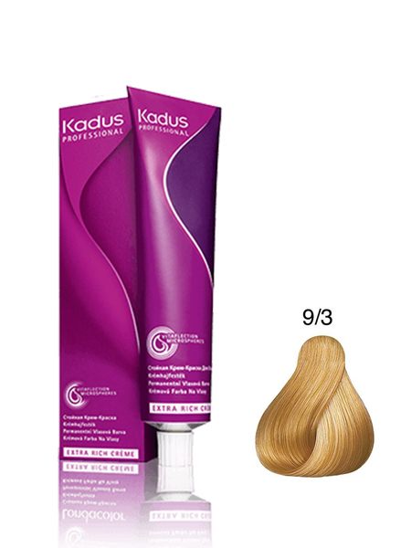 Coloration Permanente Kadus N°9/3 60ml