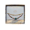 Bracelet Acier Inoxydable Pierres Naturelles Coloris Aléatoires