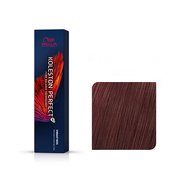 Koleston 44.55 Vibrant Reds 60 ml Châtain Intense Acajou Intense