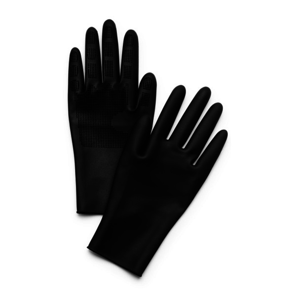 Gants Noirs Silicone à Picots Myriam K