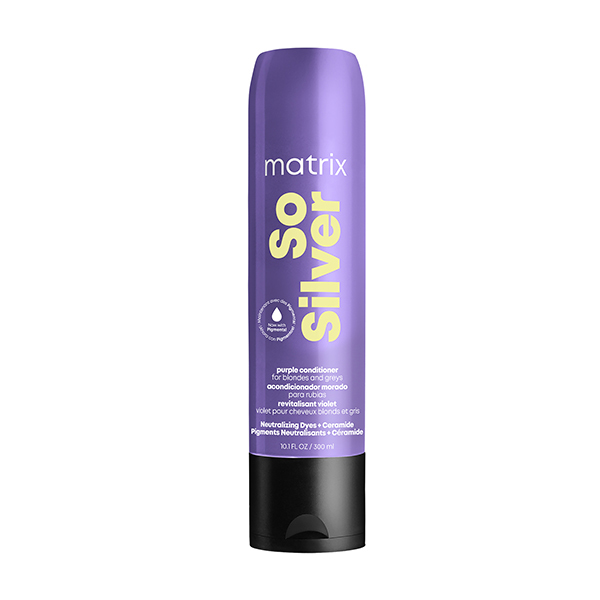Après Shampoing Violet Total Result So Silver Conditionner Matrix 300ml