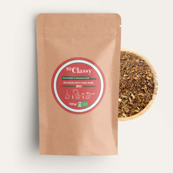 Infusion Bio Rooibos Orange Cannelle Vrac