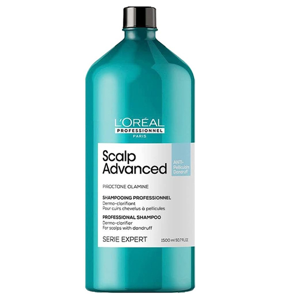 Shampoing Anti-Pelliculaire Clarifiant Scalp Advanced Serie Expert L'Oréal Professionnel 1500ml