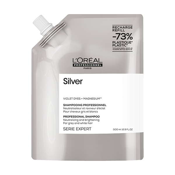 Serie Expert Silver Shampoing Eco-Recharge 500ml