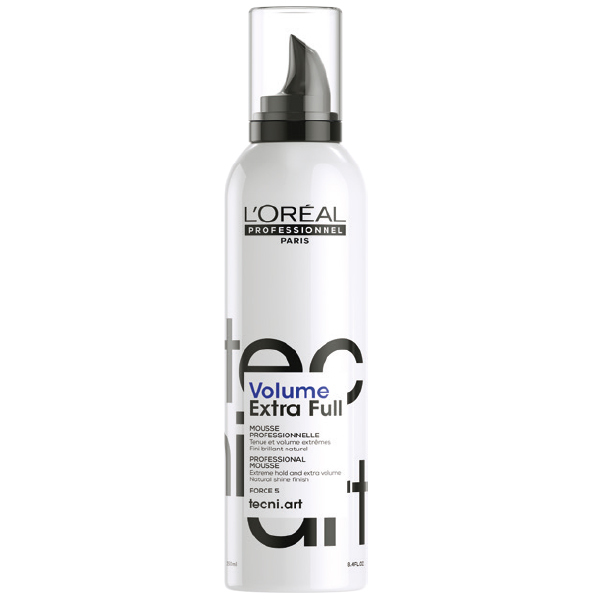 Mousse Fixation Longue Tenue Volume Extra Full Tecni.art 250ml