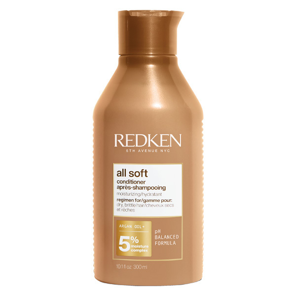 Après-Shampoing Hydratant Cheveux Secs All Soft Redken 300ml