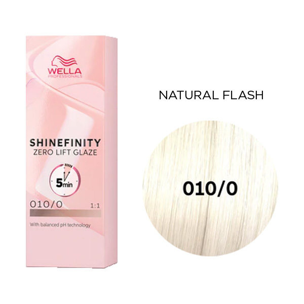 Patine Gloss Shinefinity Zero Lift Hair 010/0 Wella 60ml