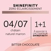 Coloration Gloss Shinefinity 04/07 Bitter chocolate 60ml