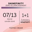 Coloration Gloss Shinefinity 07/13 Toffee Cream 60ml