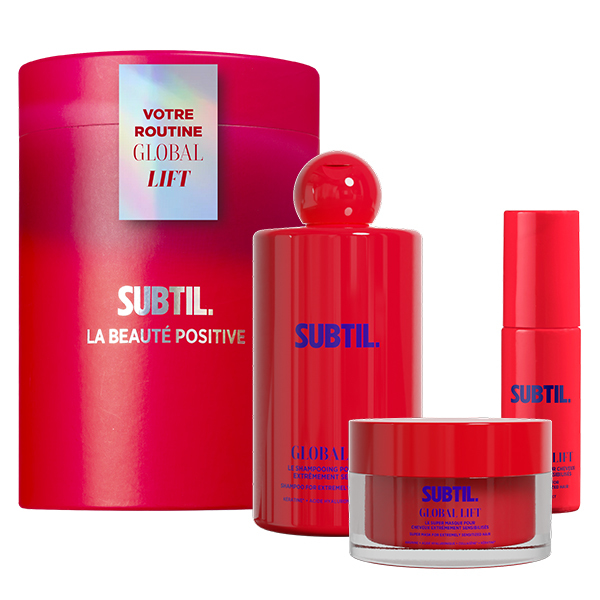 SUBTIL GLOBAL LIFT COFFRET BOITE RONDE (1shamp+1masque+1serum)