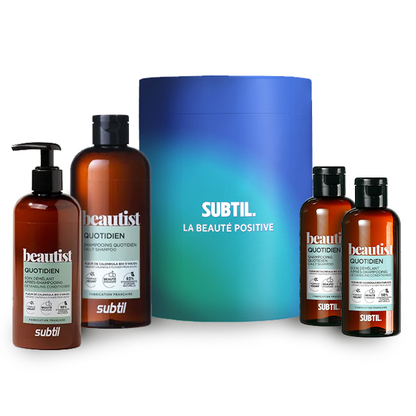 Coffret Noël Routine Quotidien Beautist Subtil avec Miniatures