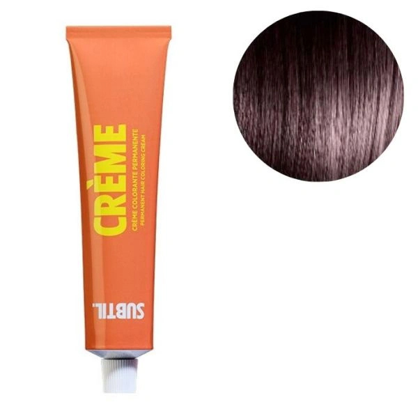 Subtil Crème N°5.52 Châtain Clair Acajou Irisé 60ml