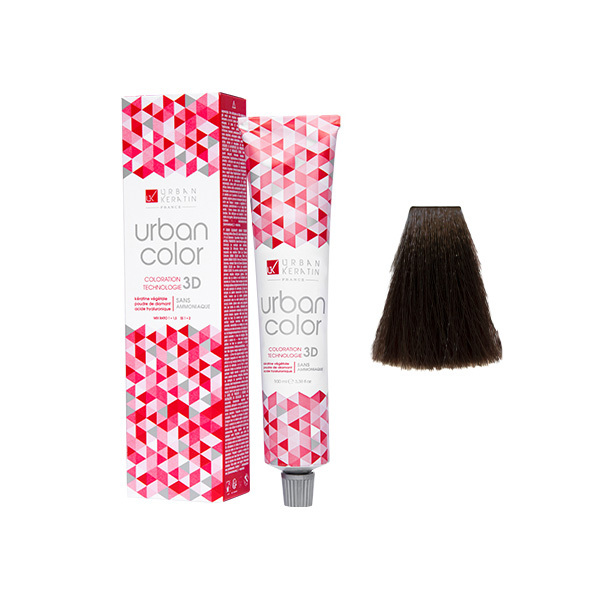 Coloration Urban Color N° 3.8 Châtain Foncé Moka  100ml