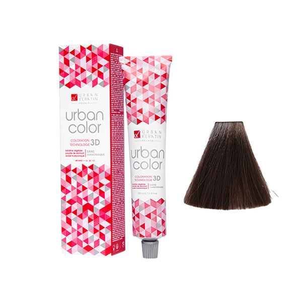 Coloration Urban Color N° 6.28 Blond Foncé Irisé Moka    100ml