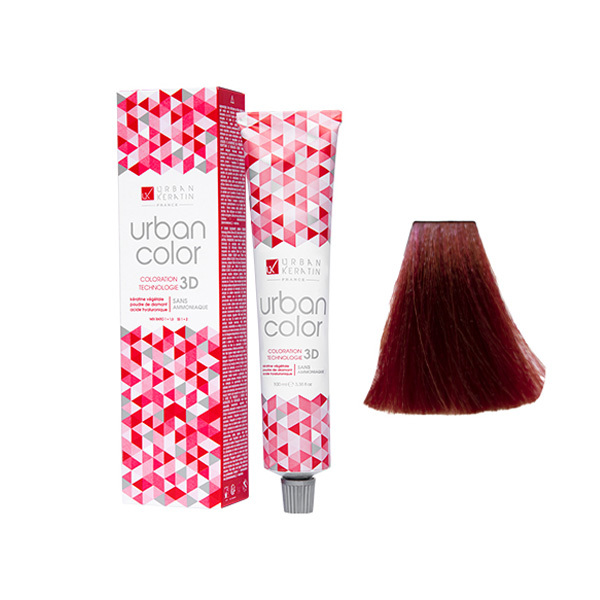 Coloration Urban Color N° 6.66 Blond Foncé Rouge Chaud  100ml