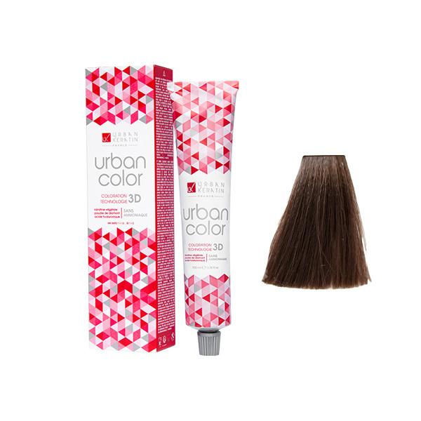 Coloration Urban Color N° 6.8 Blond Foncé Moka  100ml