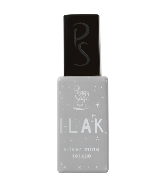 ILak Soak Off Gel Polish Silver Mine Peggy Sage 11ml