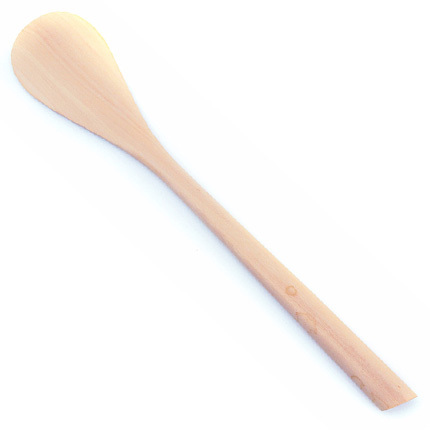 Spatule Bois Ronde pour Jambes Grand Modèle New &amp; Beauty