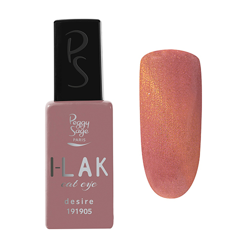 ILak Soak Off Gel Polish Cat Eyesdesire Peggy Sage 11ml