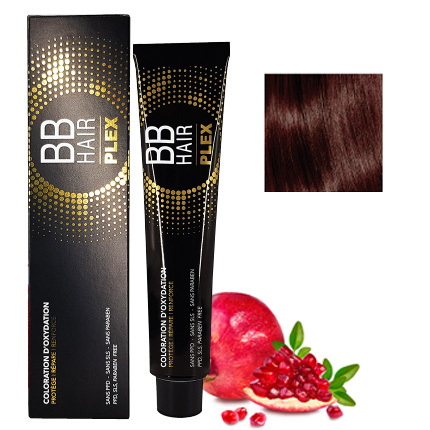 BB Hair Plex N°5.66 Châtain Clair Rouge Intense 100ml