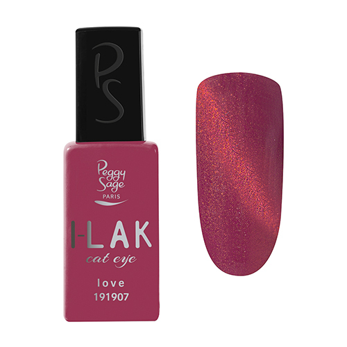 ILak Soak Off Gel Polish Cat Eyes Love Peggy Sage 11ml