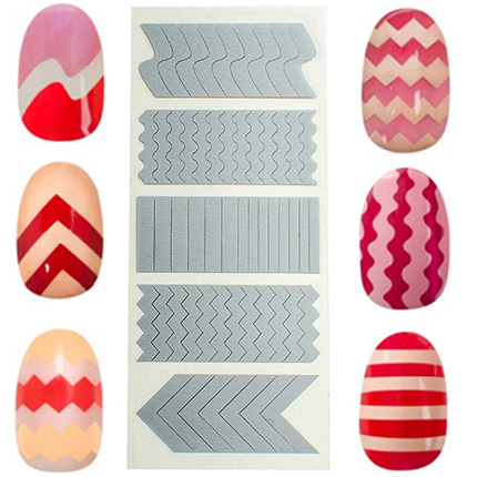 Pochoirs Nail Art Duo Peggy Sage