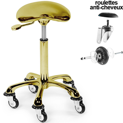 Tabouret Roller Coaster Gold
