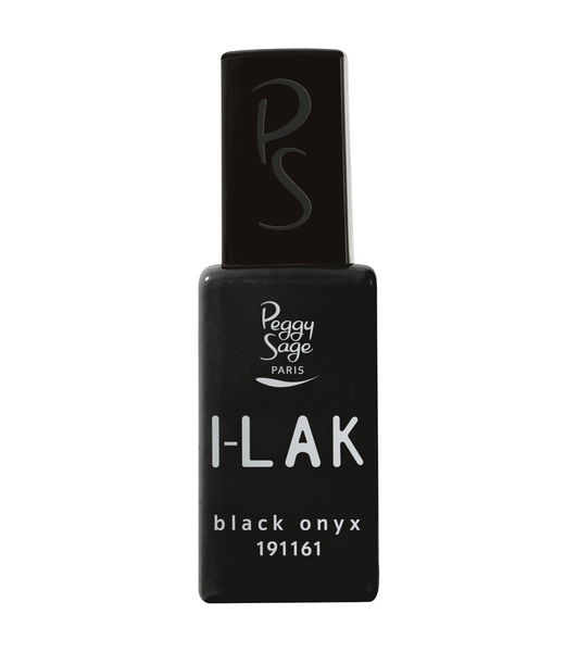 ILak Soak Off Gel Polish black onyx Peggy Sage 11ml