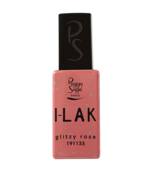 ILak Soak Off Gel Polish Glitzy Rose Peggy Sage 11ml