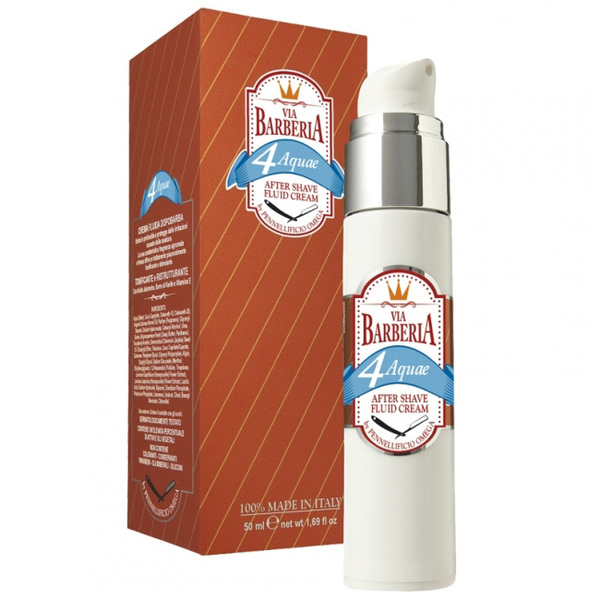 After Shave Fluid Cream 50ml Via Barberia